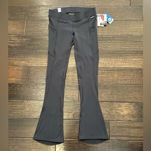 Kerrits Ice Fil Boot Cut Pants Women L Equestrian Riding Yoga Pants Midnight NEW